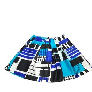Lane Bryant Pleated Multcolor A line Skirt Size 20